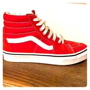Red High top VANS